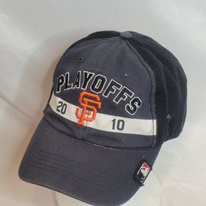 SF Giants 2010 Playoffs Hat MLB Authentic Post Season Adjustable